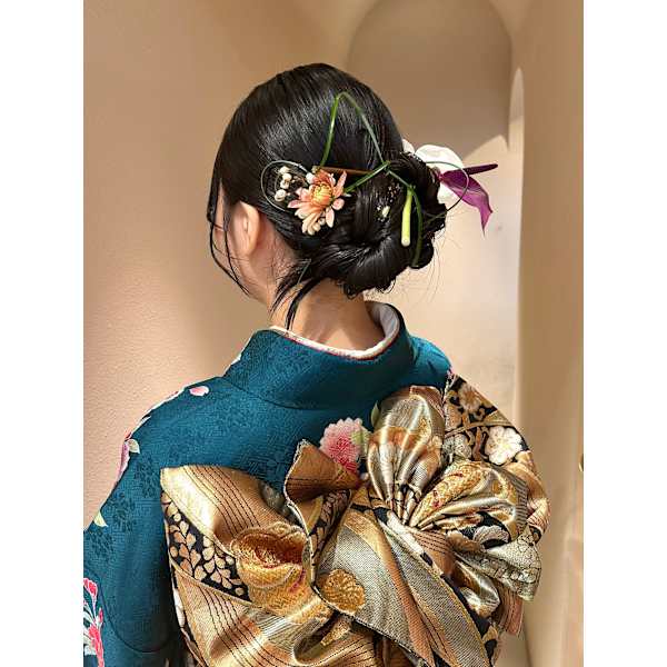 【卒業式】ヘアセット