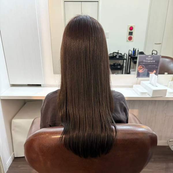 カット+カラー（全体染め）+トリートメント　