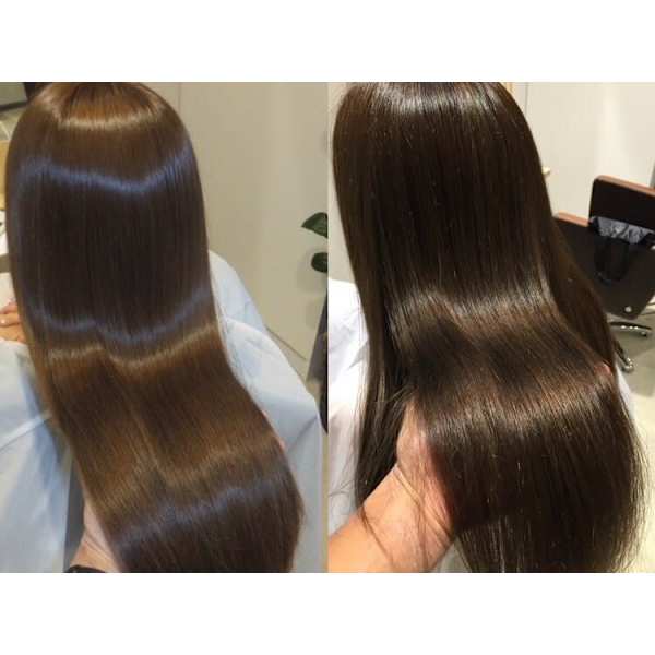 カット＋ナチュラル縮毛矯正＋TR＋クイックスパ