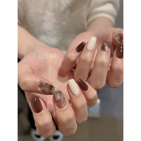 【定額】シンプルデザイン オフなしケア込み90分¥5,980