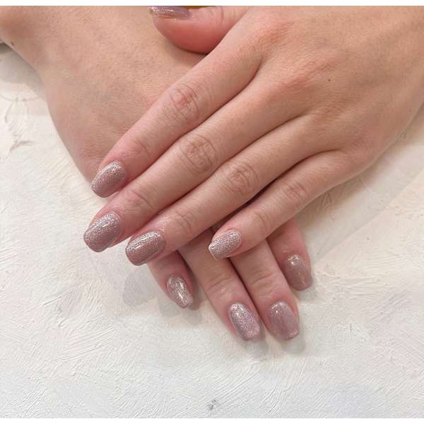 期間限定ワンカラーマグネットネイル￥5000