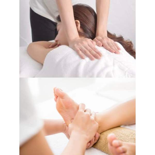 【人気NO 1★】本格台湾式整体ほぐし60分+足裏・ふくらはぎ40分 8,000円