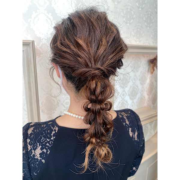 【早朝OK】ヘアアップ+メイク