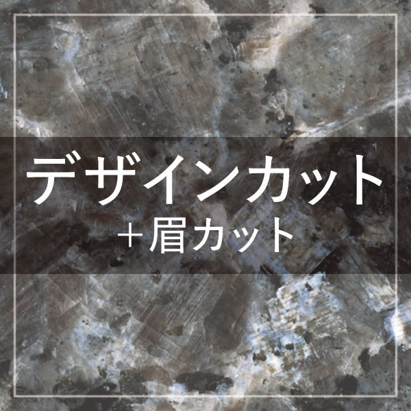 ご新規様限定【メンズ限定】デザインカット＋眉カット