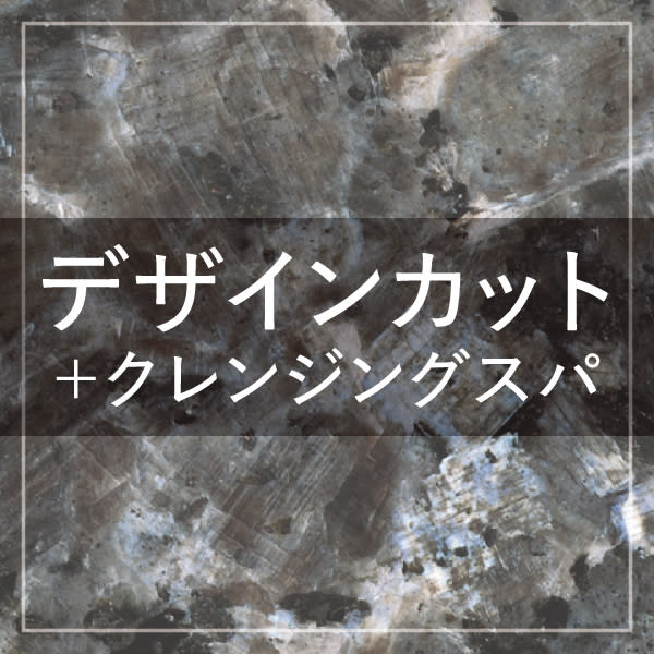 ご新規様限定【メンズ限定】デザインカット＋クレンジングスパ