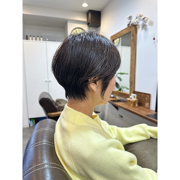 カット＋白髪染め+トリートメント