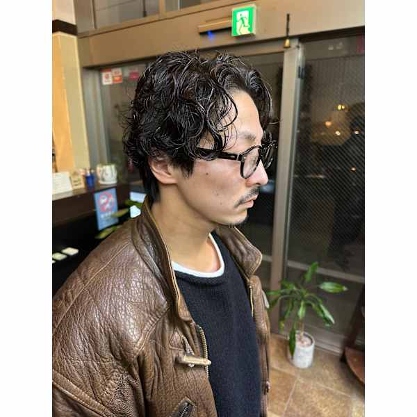 【メンズ限定Cコース】 カット+パーマ