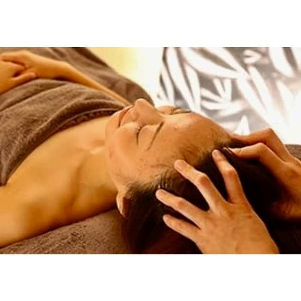 ドライヘッドスパ×首肩オイルでコリ詰まり解消   60分