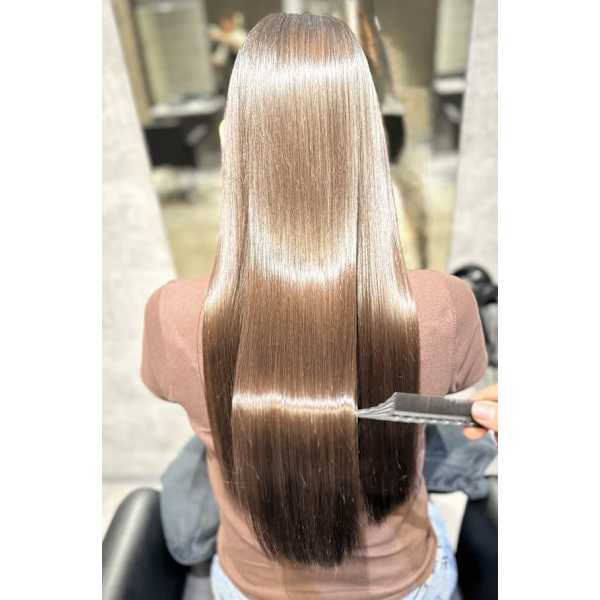 【☆世界初ケア・水素美髪形成】カット + 毛髪形成水素ストレート /¥19800