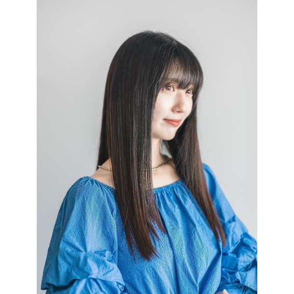 【新規】美髪ストレート（アイロンなし）+カット8500円
