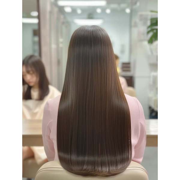 ✨人気No.1✨ ⭐️初回限定⭐️カット+💎"高保湿"水素カラー💎¥13200⇒¥8800