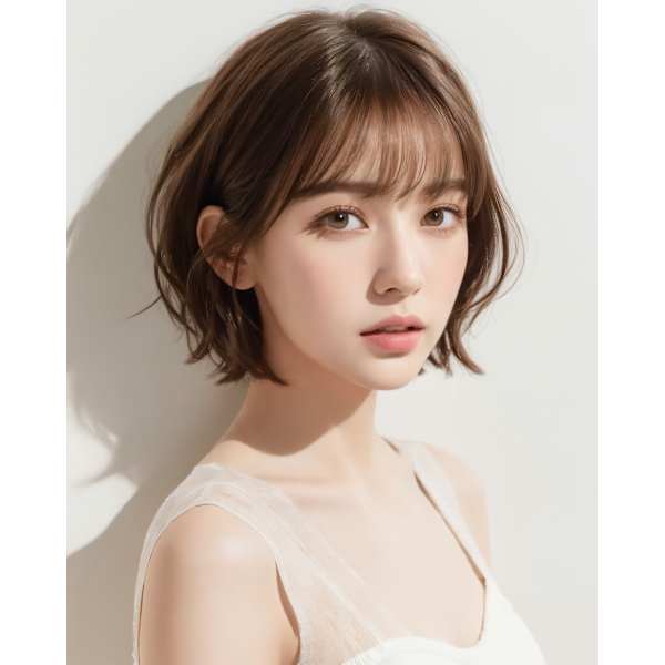 『新規』うる艶カラー【根元】＋ナノケア付♪　 白髪染め・ファッション