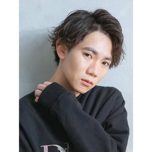 R)男性限定☆デザインパーマ+カット+ケアトリートメント¥14520→¥11520