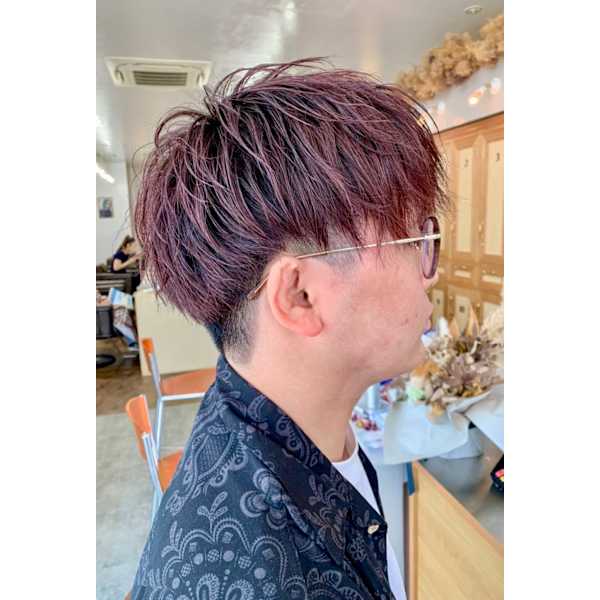 【メンズオススメクーポン】【カラーもカッコよく⭐︎】カット+カラー+炭酸スパ