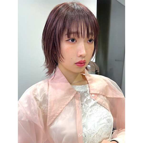 【新規】カット＋カラー＋炭酸泉＋内側補修＋外側保護ケア￥8,800