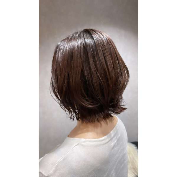 【お試し下さい！】艶カラー＋カット＋クイックトリートメント