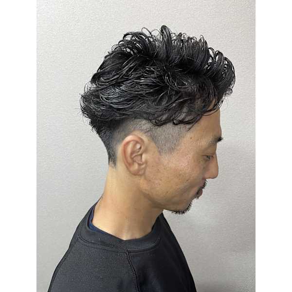 【メンズオススメ】カット＋ニュアンスパーマ ￥12100→￥11000