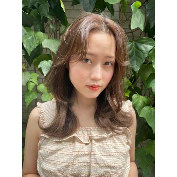 カット＋ デザインフルカラー＋ハホニコ3stepTR ￥8,900 ［名古屋］［名駅］