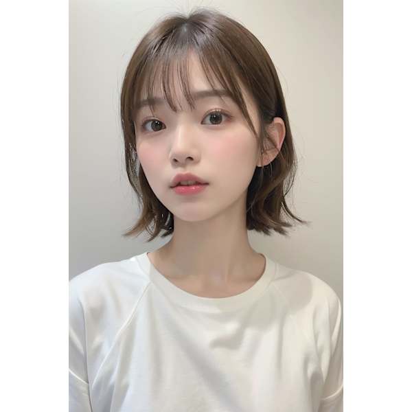 カット+リタッチ艶髪カラー+ナノスチームトリートメント¥8,900