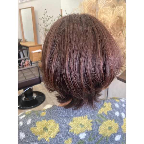 ［頭皮の血行促進リンパマッサージ］カット＋炭酸ヘッドスパ　￥7,500