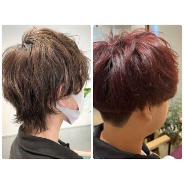カット+カラー+補修トリートメント¥13,200【大宮/メンズ/スパイラル】