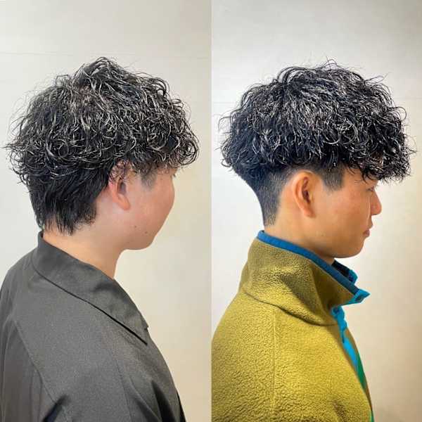 【期間限定"平日"のみ】カット+各種パーマ+ショートスパor眉カット/¥8800
