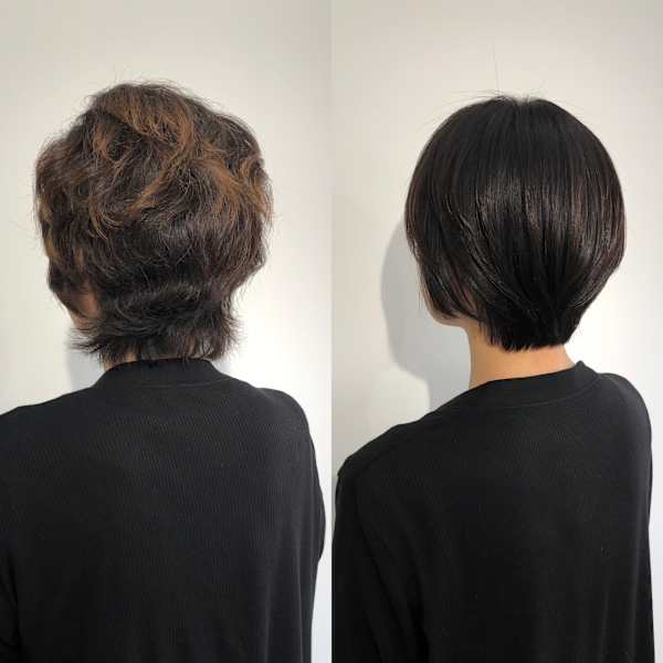 《至高の美髪☆》ダメージレス髪質改善縮毛矯正+活性ケラチンヘアエステ