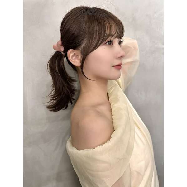 おくれ毛＆もみあげ◎前髪＋韓国風お顔周りカット／浦和／韓国