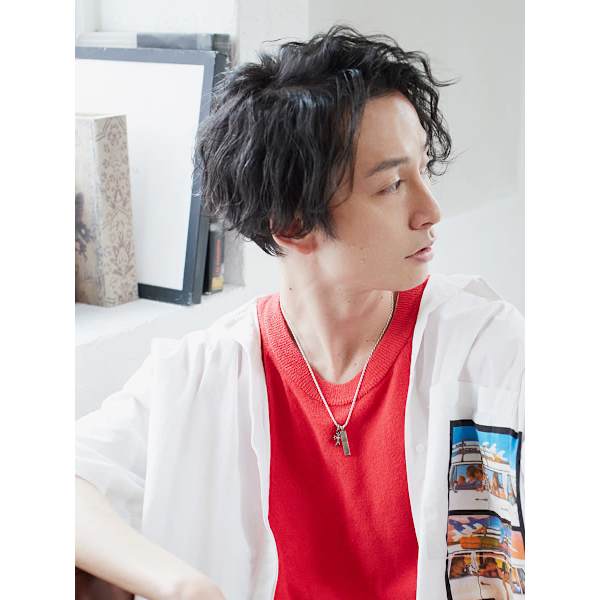 【ご新規様・半年以上ご来店のない方】メンズカット×フェザーパーマ