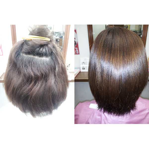 縮毛矯正(ショートヘア)¥22,000⇒¥11,000