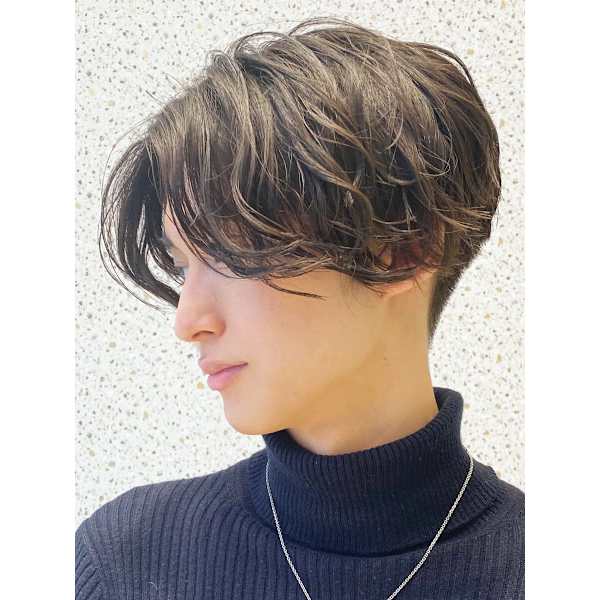【【メンズ】カット＋ニュアンスパーマ＋前処理Tr　￥7500