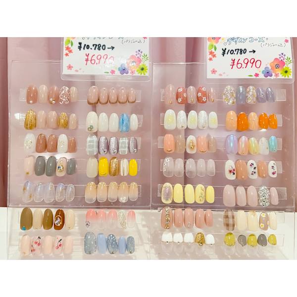 【初回オフ無料】選べるジェルデザインコース※オフありの方はオフも下から選んで下さい。