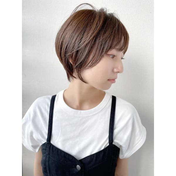 前髪&顔周りカット¥3,300 #髪質改善#レイヤー#ショート#ハイライト#似合わせ