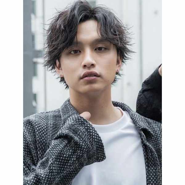 《当店人気No.1》骨格修正メンズカット+デザインパーマ¥9,870