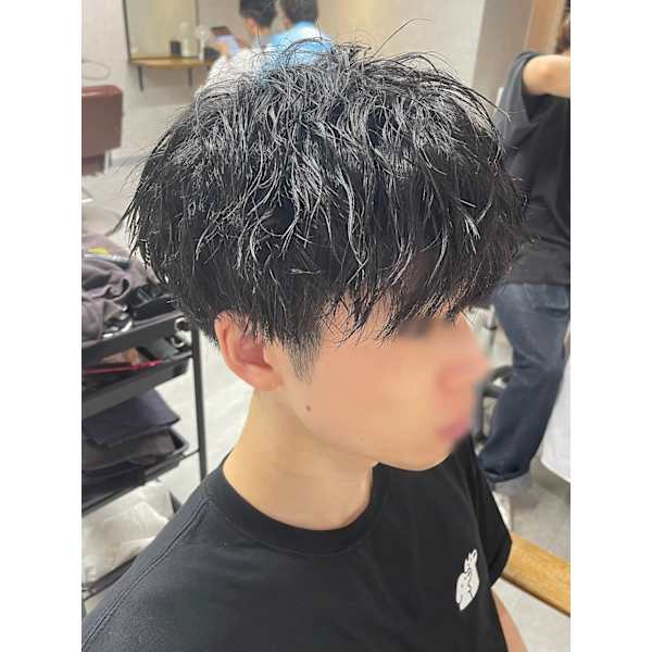 【cluster】メンズカット+コスメパーマ +Tr