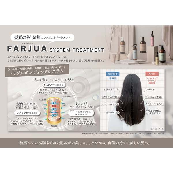 ☆新メニュー☆髪質改善ファルジュア5ステップトリートメント＋カラー