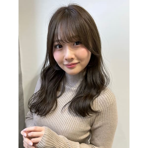 艶カラー＋髪質改善ULTOWAトリートメント