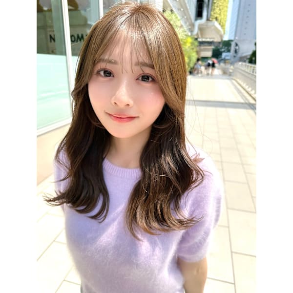 カット＋艶カラー＋髪質改善ULTOWAトリートメント