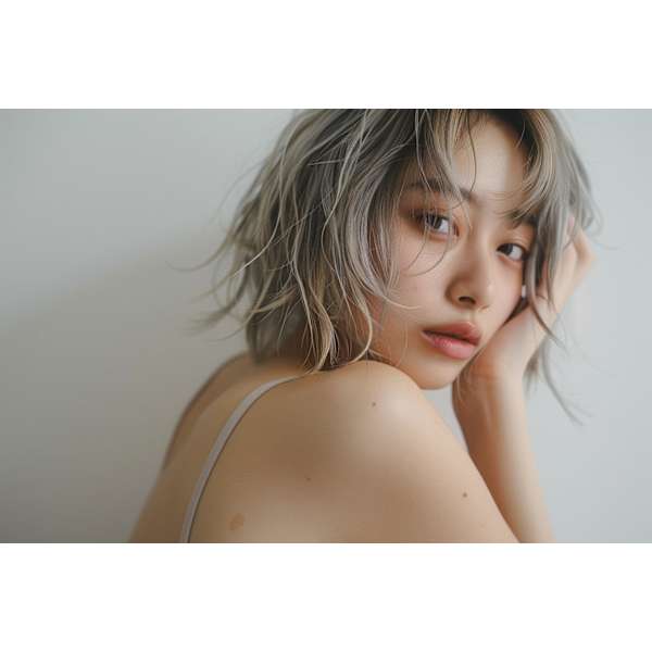 【学割｜24歳以下】小顔カット＋ケアフルカラー ／ ￥6,875 ［国分寺］