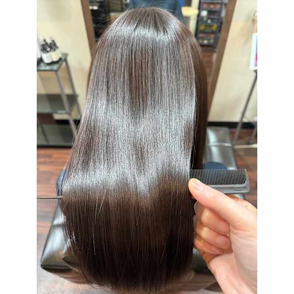 カット+美髪縮毛矯正+脳呼吸spa20分