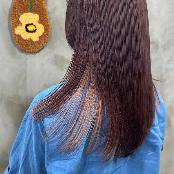 《インナーカラー☆》カット+インナーブリーチ+長持ち透明感カラー+oggi潤いケア付