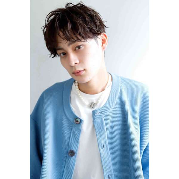 【平日限定】似合わせメンズカット+ニュアンス・毛流れパーマ＋眉毛カット