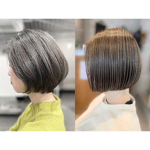 【新規限定】カラー+濃密トリートメント10450円→9350円(土日祝+¥1100)