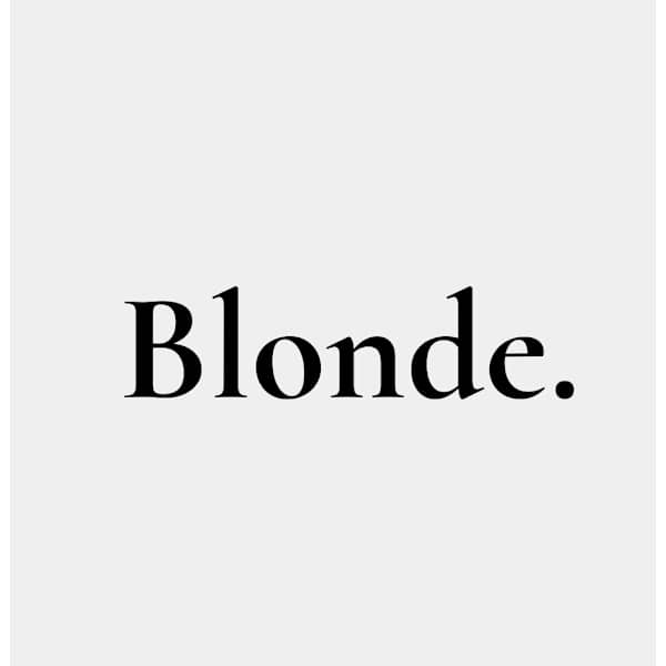 Blonde.
