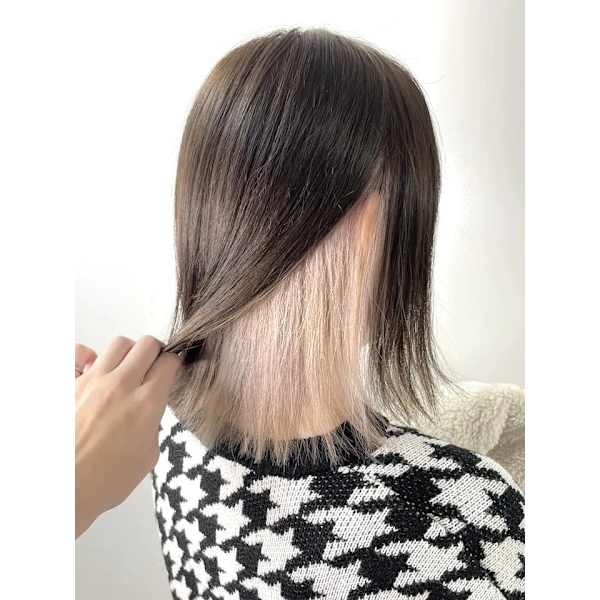 インナーカラーorピアスカラー＋フルカラー【☆デザインカラー☆】