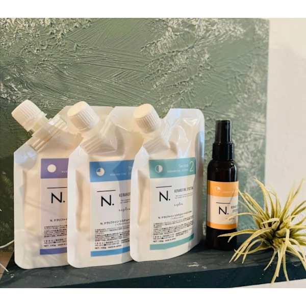 髪質改善トリートメント＋FAVONと保湿ケア付＋ブロー込