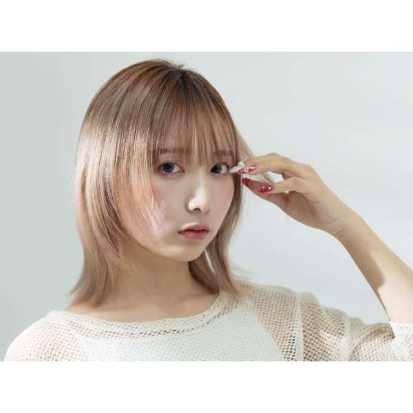 【透明感・ツヤ重視のあなた様へ】カット+高発色カラー+潤いトリートメント￥12,180