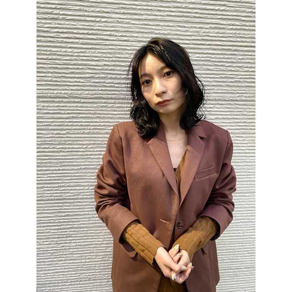 ★平日限定★似合わせカット+コテ巻き風デジタルパーマ ¥19,800→¥13,200
