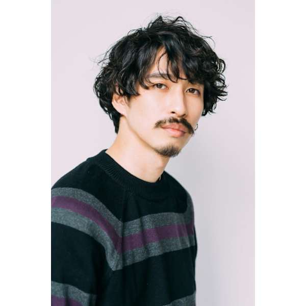【men'sスペシャルクーポン】メンズカット+眉カット+炭酸シャンプー ¥4900
