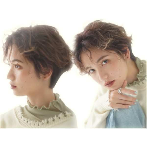 カット＋髪質改善イルミナカラー＋オージュアトリートメント　